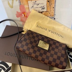Louis Vuitton crossbody bag.